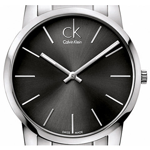Calvin Klein City Black Dial Silver Steel Strap Watch for Men - K2G21161 Buy Now By Calvin Klein