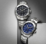 Tissot PR 100 Sport Quartz Chronograph Blue Dial Silver Steel Strap Watch For Men - T101.617.11.041.00 Buy Now By Tissot