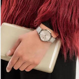 Tommy Hilfiger Jenna Quartz White Dial Silver Steel Strap Watch for Women - 1782068 Buy Now By Tommy Hilfiger