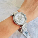 Michael Kors Parker Quartz Silver Dial Silver Steel Strap Watch For Women - MK6658 Buy Now By Michael Kors