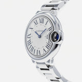 Cartier Ballen Bleu De Cartier Silver Dial Silver Steel Strap Watch for Women - W6920084 Buy Now By Cartier