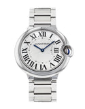 Cartier Ballon Bleu De Cartier Silver Dial Silver Steel Strap Watch for Women - W69011Z4 Buy Now By Cartier