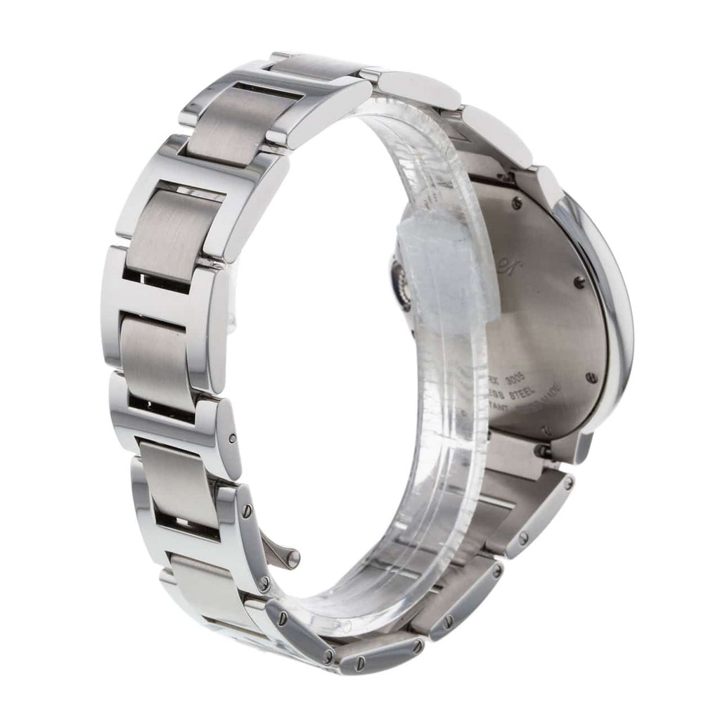 Cartier Ballon Bleu De Cartier Silver Dial Silver Steel Strap Watch for Women - W69011Z4 Buy Now By Cartier