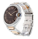 Cartier Ballon Bleu de Cartier Brown Dial Two Tone Steel Strap Watch for Men - W6920032 Buy Now By Cartier