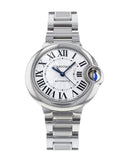 Cartier Ballon Bleu De Cartier Silver Dial Silver Steel Strap Watch for Women - WSBB0044 Buy Now By Cartier