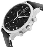 Tissot Tradition Chronograph Black Dial Black Leather Strap Watch For Men - T0636171605700 Buy Now By Tissot