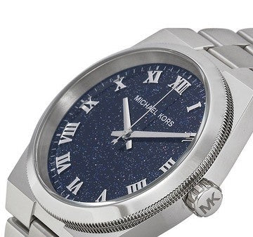 Michael Kors Channing Midnight Blue Dial Silver Steel Strap Watch for Women - MK6113 Buy Now By Michael Kors