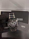 Hugo Boss Supernova Black Dial Two Tone Steel Strap Watch for Men - 1513368 Buy Now By Hugo Boss