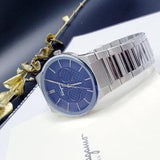 Salvatore Ferragamo Sapphire Blue Dial Silver Steel Strap Watch for Men - SFHP006-20 Buy Now By Salvatore Ferragamo