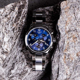 Tissot T Sport Chrono XL Classic Blue Dial Silver Steel Strap Watch For Men - T116.617.11.047.01 Buy Now By Tissot