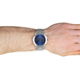Burberry The City Blue Dial Silver Steel Strap Watch for Men - BU9363 Buy Now By Burberry