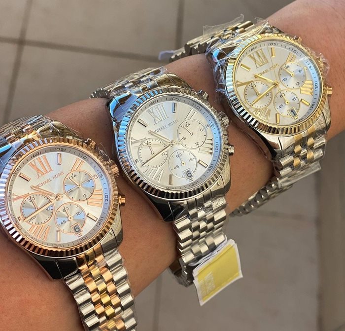 Michael Kors Lexington Silver Dial Silver Steel Strap Watch for Women - MK5555 Buy Now By Michael Kors