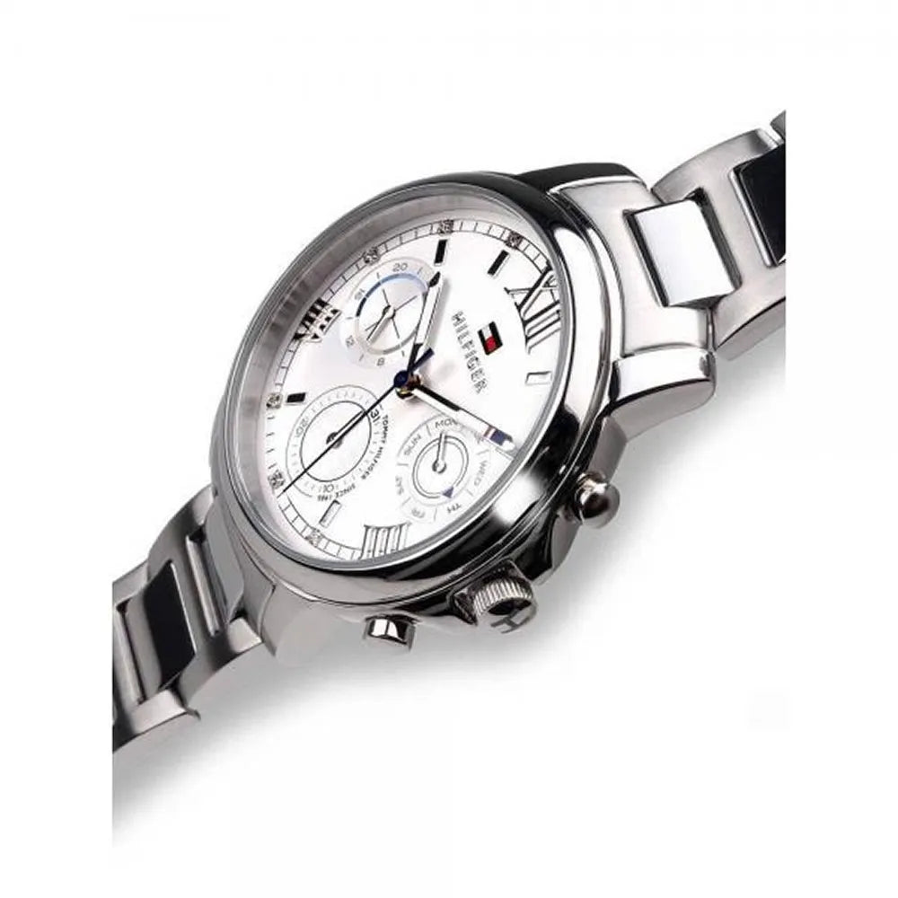 Tommy Hilfiger Claudia Silver Dial Silver Steel Strap Watch for Women - 1781741 Buy Now By Tommy Hilfiger