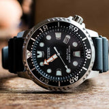 Citizen Eco Drive Pro Master Diver Black Dial Black Steel Strap Watch For Men - BN0150-28E Buy Now By Citizen