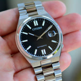 Citizen Tsuyosa Automatic Black Dial Silver Steel Strap Watch For Men - NJ0150-81E Buy Now By Citizen