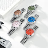 Citizen x Pantone Automatic Warm Sand Dial Silver Steel Strap Watch For Men - NJ0158-89Y Buy Now By Citizen