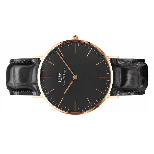 Daniel Wellington Classic Reading Black Dial Black Leather Strap Watch For Men - DW00100129 Buy Now By Daniel Wellington