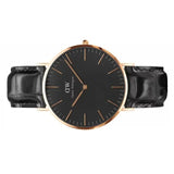 Daniel Wellington Classic Reading Black Dial Black Leather Strap Watch For Men - DW00100129 Buy Now By Daniel Wellington