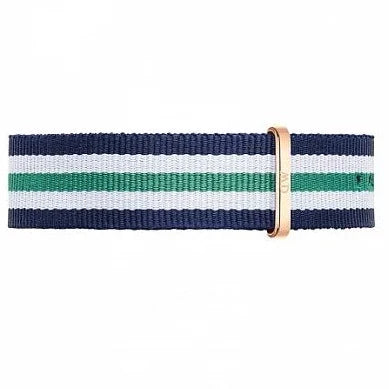 Daniel Wellington Classic Nottingham White Dial Two Tone NATO Strap Watch For Men - 0108DW Buy Now By Daniel Wellington