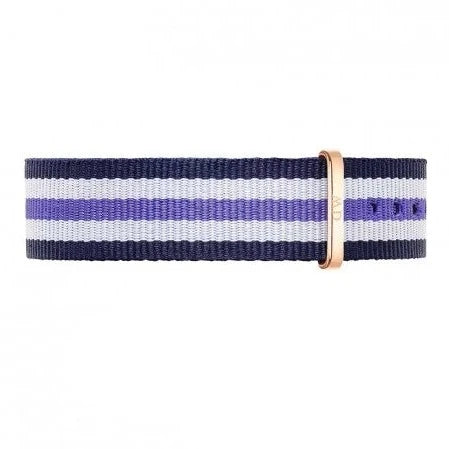 Daniel Wellington Classic Trinity White Dial Three Tone Nylon Strap Watch For Women - 0509DW Buy Now By Daniel Wellington