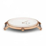 Daniel Wellington Classy Glasgow White Dial Two Tone Nylon Strap Watch For Women - DW00100078 Buy Now By Daniel Wellington