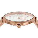 Coach Perry Silver Dial Rose Gold Mesh Bracelet Watch for Women - 14503386 Buy Now By Coach