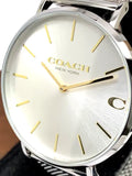 Coach Charles Silver Dial Silver Mesh Bracelet Watch for Men - 14602439 Buy Now By Coach