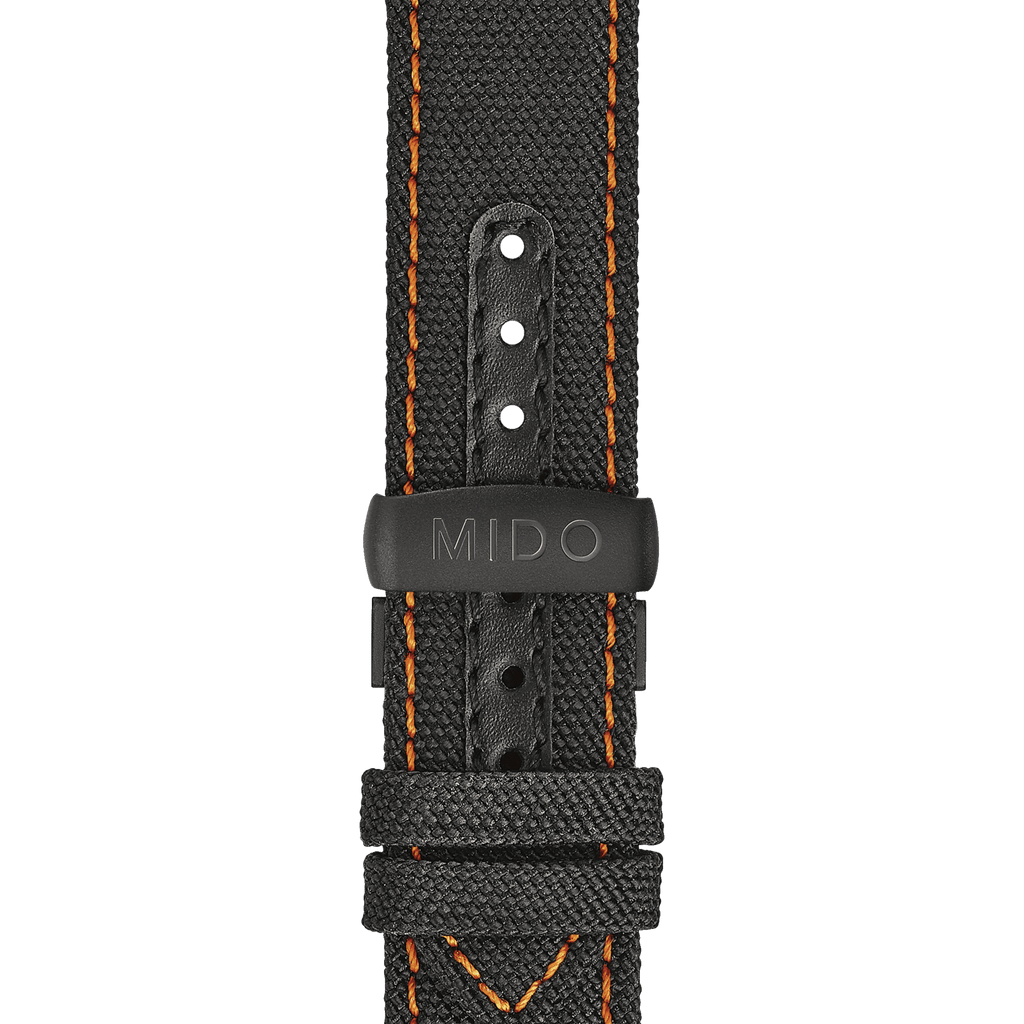 Mido Commander Automatic Gradient Black Dial Black Nylon Strap Watch For Men - M021.407.37.411.00 Buy Now By Mido