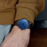 Hugo Boss Horizon Blue Dial Black Mesh Bracelet Watch for Men - 1513734 Buy Now By Hugo Boss