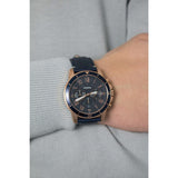 Fossil Grant Sport Chronograph Blue Dial Blue Leather Strap Watch for Men - FS5237 Buy Now By Fossil