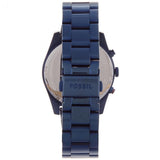 Fossil Perfect Boyfriend Multifunction Blue Dial Blue Steel Strap Watch for Women - ES4093 Buy Now By Fossil