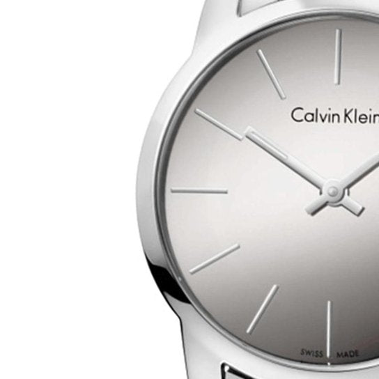 Calvin Klein City Silver Dial Silver Steel Strap Watch for Women - K2G23148 Buy Now By Calvin Klein