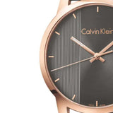 Calvin Klein City Quartz Grey Dial Black Leather Strap Watch for Men - K2G2G6C3 Buy Now By Calvin Klein