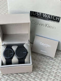 Calvin Klein Minimal Black Dial Black Mesh Bracelet Watch for Women - K3M524B1 Buy Now By Calvin Klein