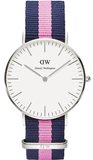 Daniel Wellington Classy Winchester White Dial Two Tone NATO Strap Watch For Women - DW00100081 Buy Now By Daniel Wellington