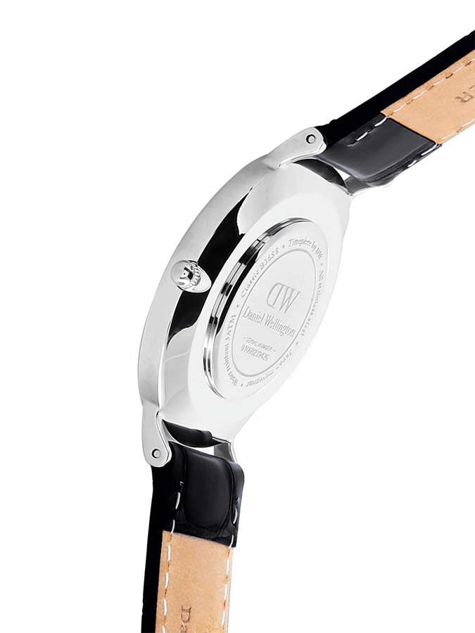 Daniel Wellington Classic Petite Reading White Dial Black Leather Strap Watch For Women - DW00100241 Buy Now By Daniel Wellington