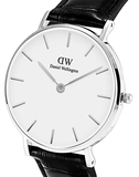 Daniel Wellington Classic Petite Reading White Dial Black Leather Strap Watch For Women - DW00100241 Buy Now By Daniel Wellington