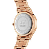 Daniel Wellington Iconic Link Emerald Green Dial Rose Gold Steel Strap Watch For Women - DW00100421 Buy Now By Daniel Wellington