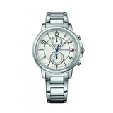 Tommy Hilfiger Claudia White Dial Silver Steel Strap Watch for Women - 1781819 Buy Now By Tommy Hilfiger