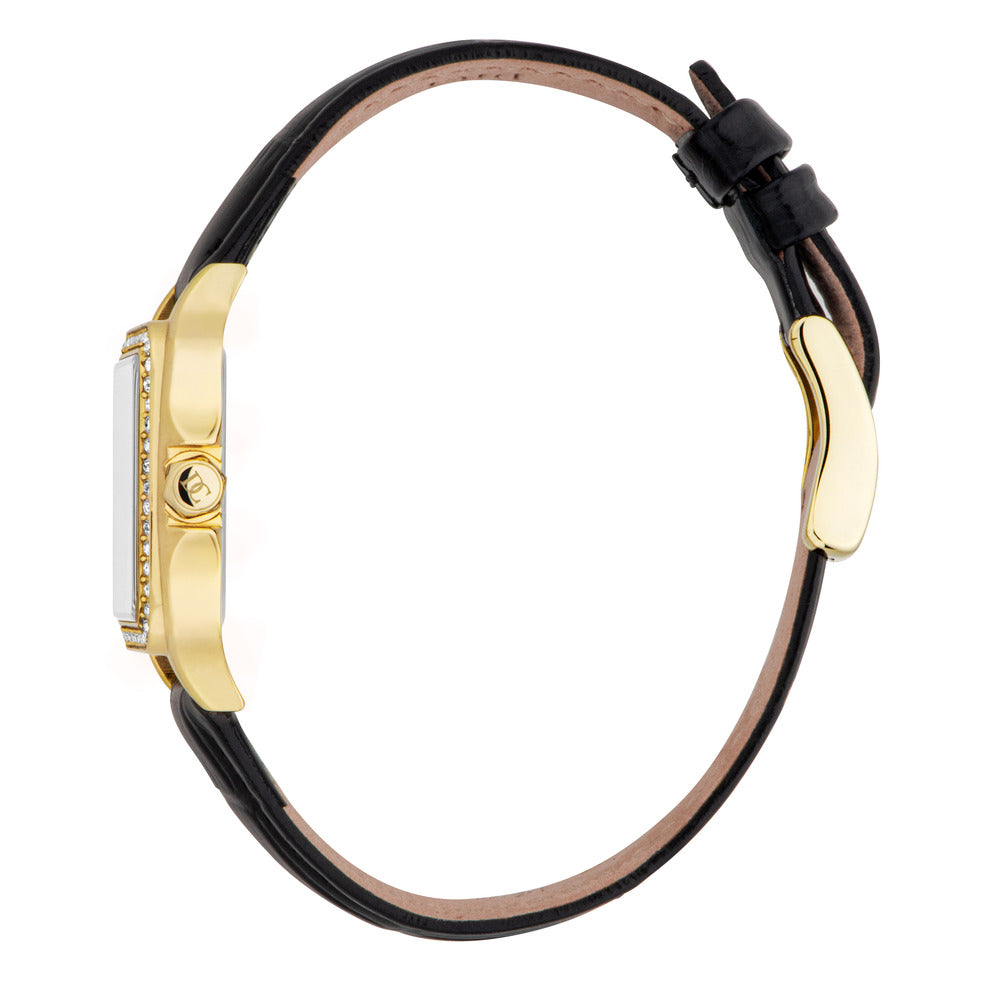 Michael Kors Lexington Black Dial Black Leather Strap Watch For Women - MK4748 Buy Now By Michael Kors