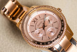 Fossil Stella Sport Multifunction Rose Gold Dial Rose Gold Steel Strap Watch for Women - ES5106 Buy Now By Fossil