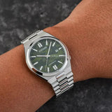 Citizen Tsuyosa Automatic Camouflage Green Dial Silver Steel Strap Watch For Men - NJ0159-86X Buy Now By Citizen
