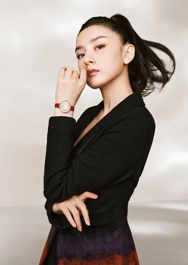 Emporio Armani Two-Hand Analog White Dial Red Leather Strap Watch For Women - AR11532 Buy Now By Emporio Armani