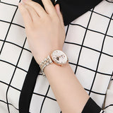 Emporio Armani Meccanico Automatic Mother of Pearl Dial Two Tone Steel Strap Watch For Women - AR60049 Buy Now By Emporio Armani