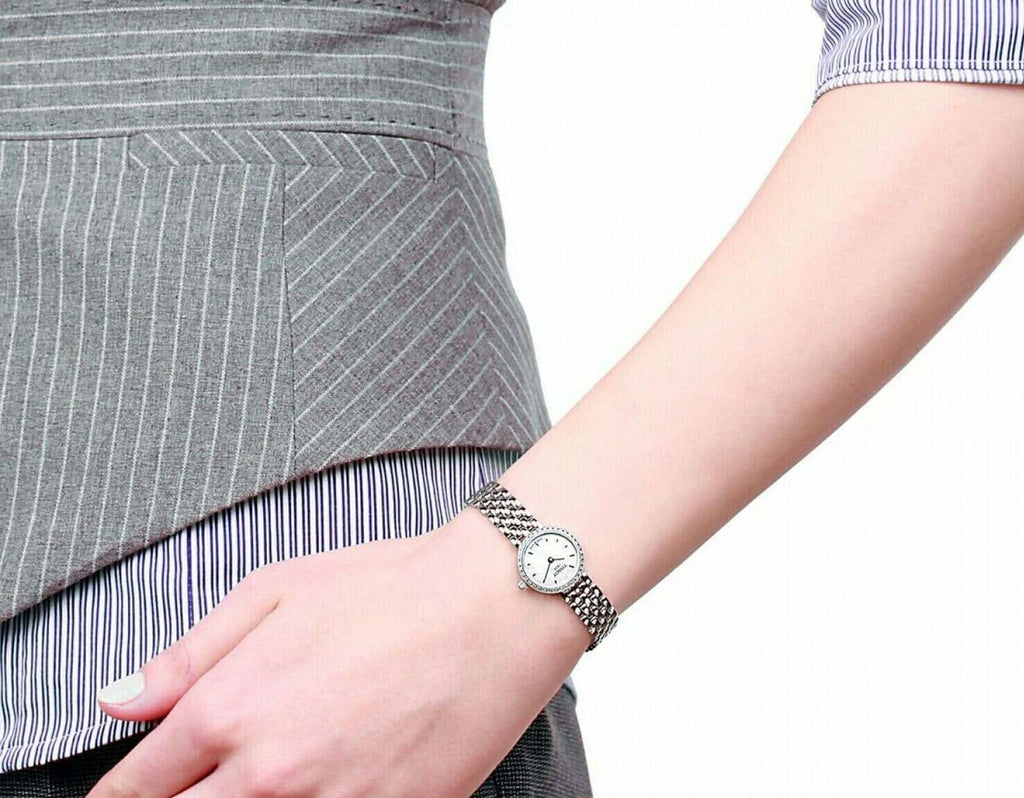 Tissot Lovely Mother of Pearl Dial Silver Steel Strap Watch For Women - T058.009.61.116.00 Buy Now By Tissot