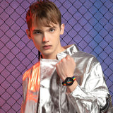 Armani Exchange Cayde Analog Black Dial Black Leather Strap Watch For Men - AX7120 Buy Now By Armani Exchange