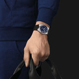 Tissot PRX Powermatic 80 Blue Dial Black Rubber Strap Watch for Men - T137.407.17.041.00 Buy Now By Tissot