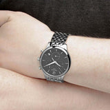 Tissot T Classic Tradition Chronograph Black Dial Silver Steel Strap Watch For Men - T063.617.11.067.00 Buy Now By Tissot