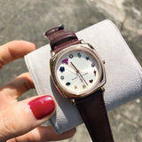 Marc Jacobs Mandy White Dial Brown Leather Strap Watch for Women - MJ1598 Buy Now By Marc Jacobs