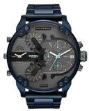 Diesel Daddy 2.0 Chronograph Grey Dial Blue Steel Strap Watch For Men - DZ7414 Buy Now By Diesel